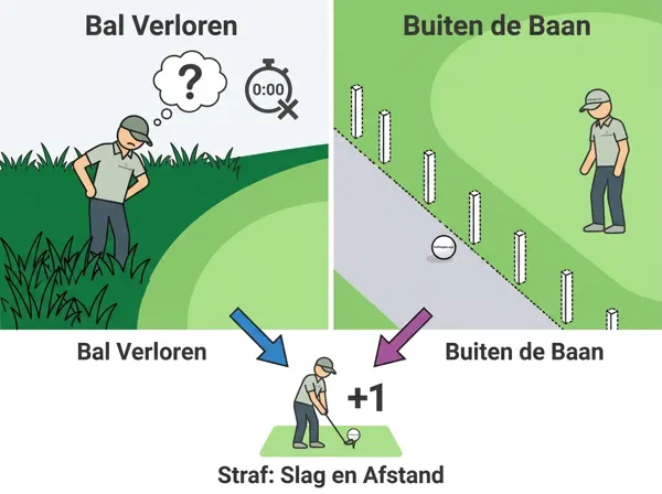 Balle perdue ou hors limites (Règle 18)